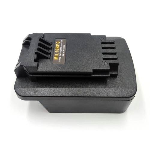 Milwaukee M18 Battery To Black+Decker/Porter-Cable/Stanley 18V/20V Tools Adapter - Picture 9 of 12