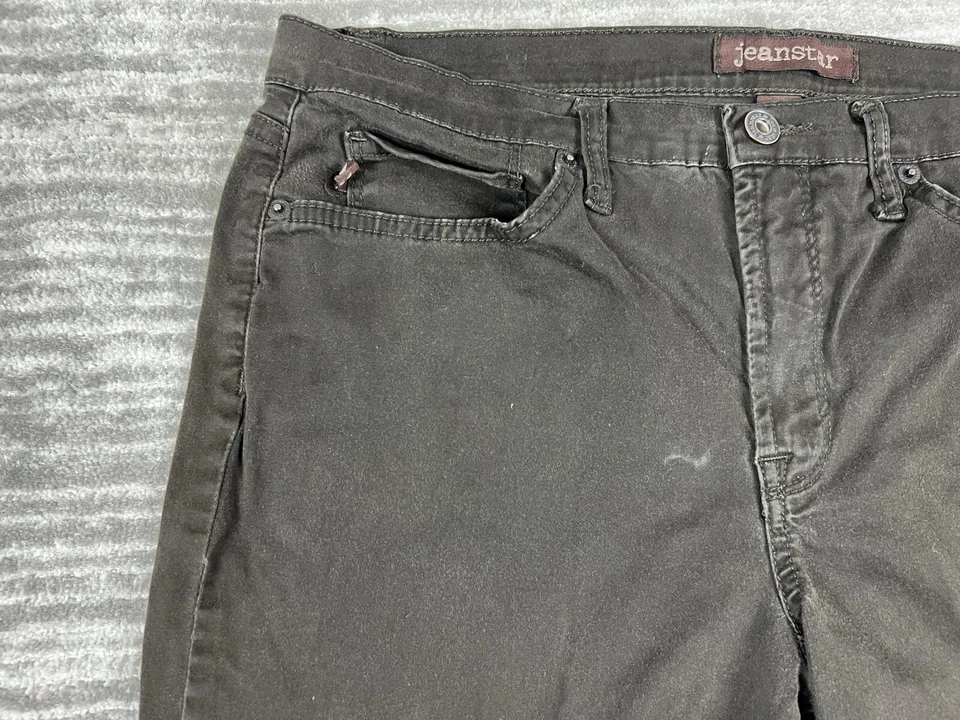 Pantalones para mujer Jeanstar 12 marrón chino mezcla de algodón informales Foto 4 de 4