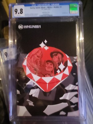 Harley Quinn Black White Redder #1 - 1:50 Variant - Tom Reilly - CGC 9.8
