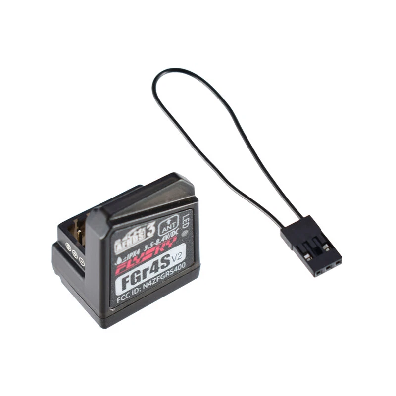 Flysky FGR4S FS-FGR4S 4CH 2.4G Receiver Can Be PPM/IBUS for FS-FG4 Transmitter - Image 3 of 4