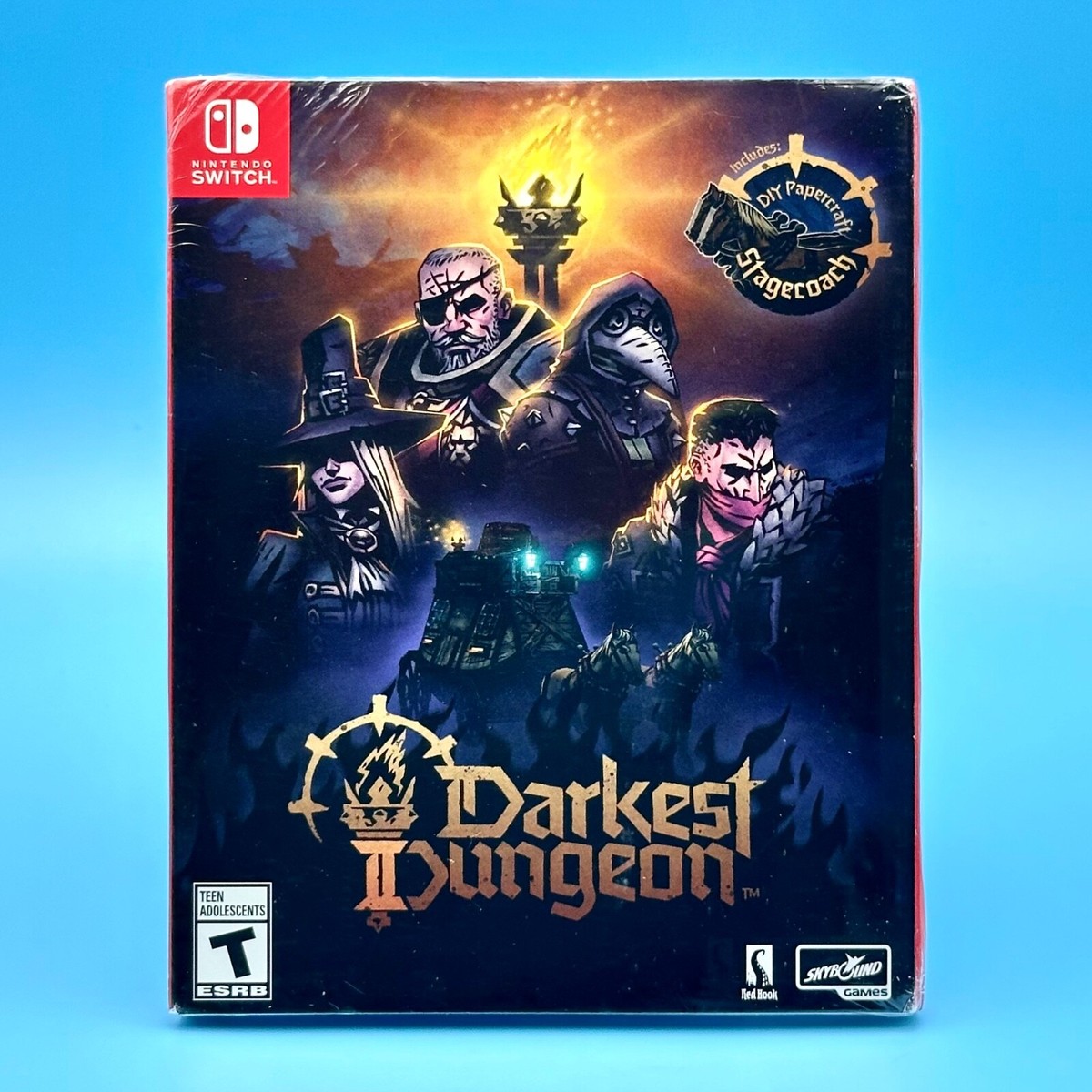 Darkest Dungeon II 2 + DIY Papercraft Stagecoach Nintendo