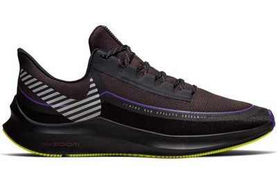 Nike Zoom Winflo 6 Shield (BQ3190-002) Black Textile Trainers Various Size  Nip | eBay