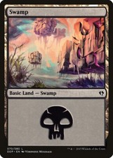 Swamp - Basic Land - 070/080 - Duel Decks: Zendikar vs. Eldrazi - Magic - MTG