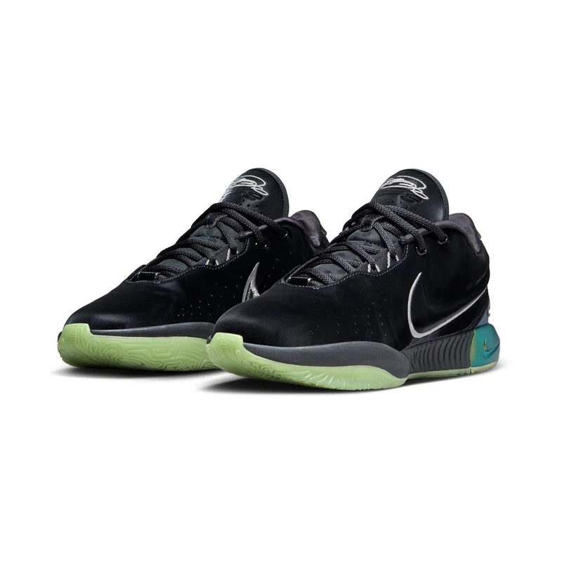 MENS LEBRON XXI_BLACK/MTLC PEWTER-IRON GREY-OIL GREEN FB2238-001 
