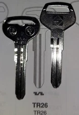 Toyota T81B, TR26, TOY6, Key Blank