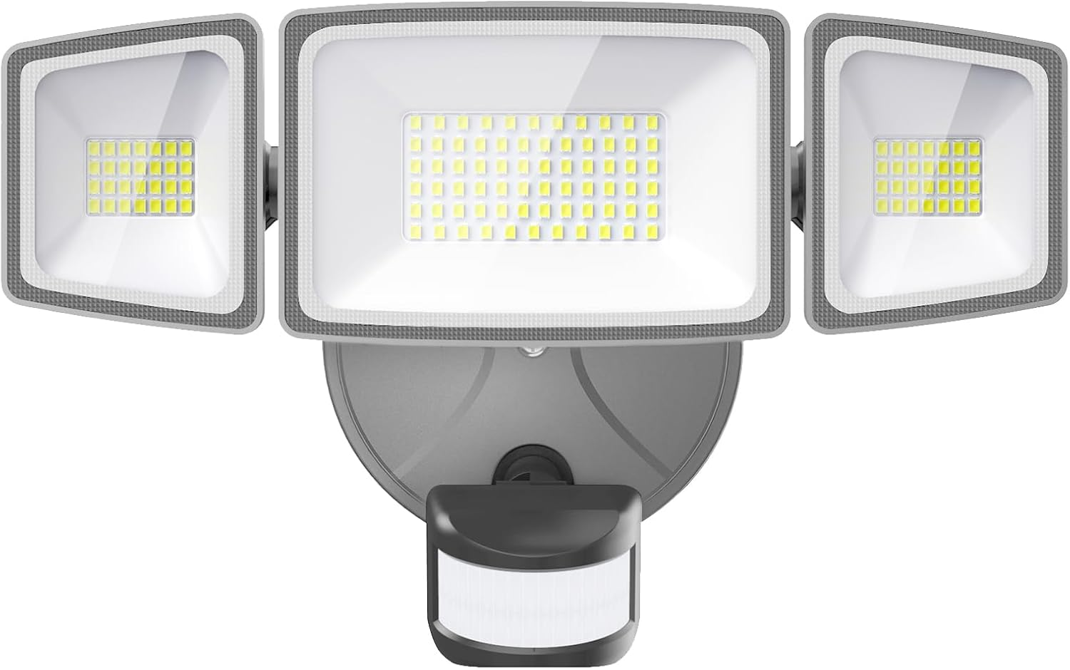65W LED Security Lights Motion Sensor Light Outdoor, 6500LM, 6500K, IP65 Waterpr