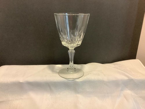 Cristal D'Arques-Durand PALMES Stemmed Water Goblet 6 3/4"