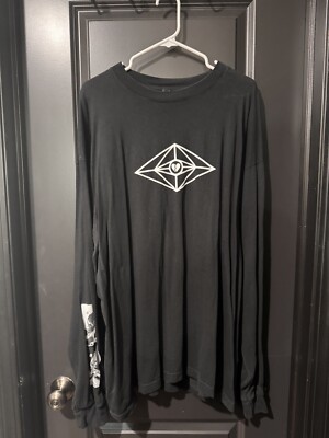 Slander Love is Gone Black Long Sleeve Shirt XXL EDM DJ Rave