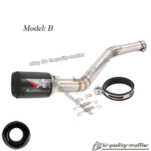 Exhaust Mid Link Pipe Muffler Tail Escape For CF-Moto 400NK 650NK NK650 NK400 - Foto 3 di 11
