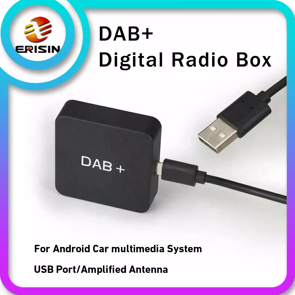 DAB+Antenne Digital Radio Tuner+Verstärker Empfänger Android 10/11