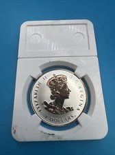 ❤️ 2016 $4 Ngc GILT SILVER CANADA 1/2 Oz MAPLE LEAF REVERSE PROOF (220)