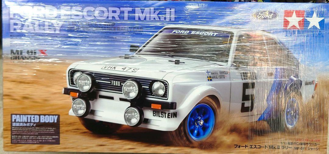 Tamiya Ford Escort Mk.Ii Rally 1/10 Electric R/C Car Remote Control Vehicle