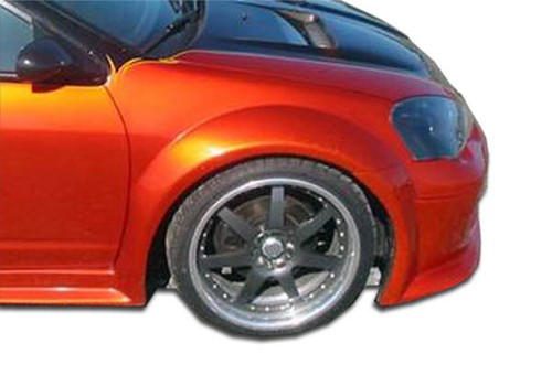 02 06 Acura Rsx Gt300 Duraflex Wide Body Kit Front Fenders Ebay