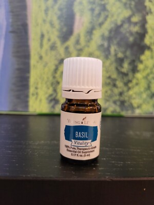 Young Living YL Vitality Basil - 5 ml (Factory Sealed, original bottle)