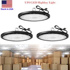 High Bay LED Light 300W, UFO High Bay Led Shop Lights for Warehouse Barn Factory