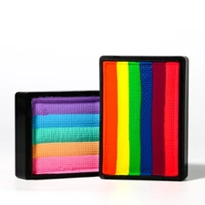 Bowitzki Split Cake Face Paint Kit 40G*2 Makeup UV Neon face Painting Pastel set