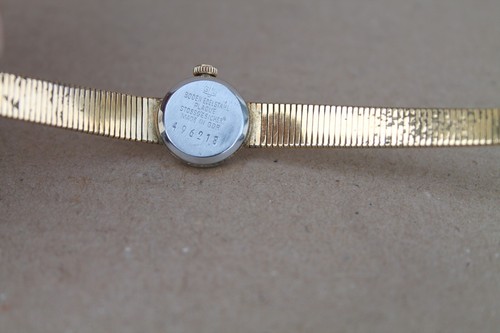 Germany made lady's gold plated watch ''GUB Glashutte'' - Picture 11 of 12