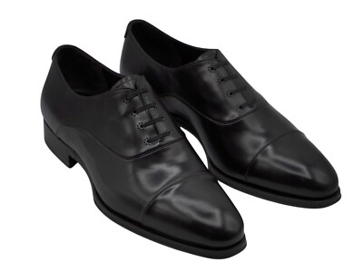 NWT STEFANO RICCI Leather EAGLE Shoes LOGO Eu 39.5 Uk 5.5 Us 6.5 (SR2199)