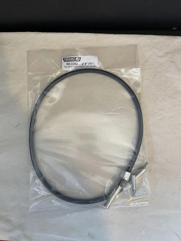 Cable tacómetro Triumph 30" 60-3282 60-4456 OIF 650 750 1971 - 1979 Smiths Reino Unido Foto 2 de 4