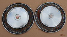 Two 1969 1970 Cadillac Cady Eldorado Fleetwood Hubcaps Wheel Covers Vintage Two 1969 1970 Cadillac Cady Eldorado Fleetwood Hubcaps Wheel Covers Vintage