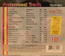 6011 TRACKS  POCKET SONGS KARAOKE CDG  LOT MI