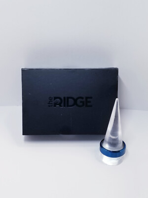 The Ridge Alpine 8mm Beveled Ring W/ Silicone Ring sz 13