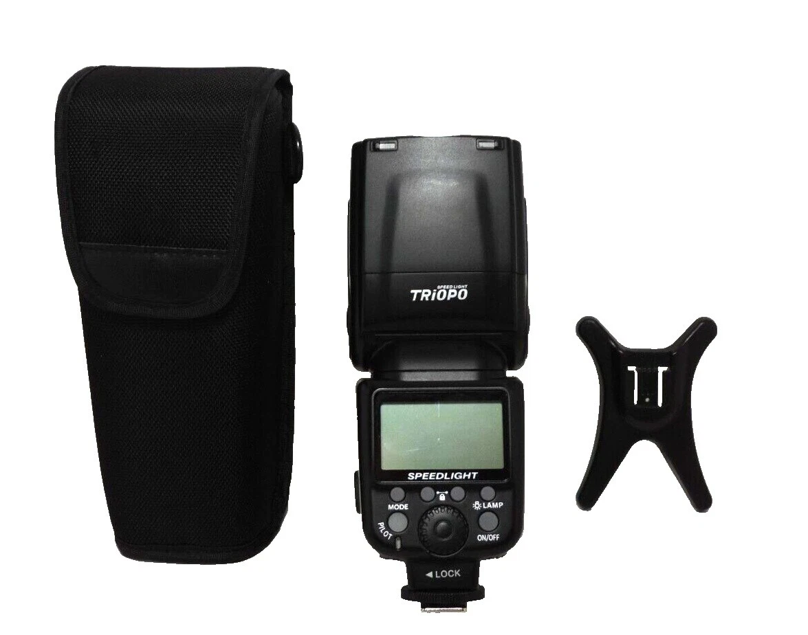 Flashes de Câmera Triopo para Nikon