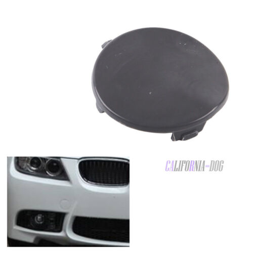 Primed Front Bumper Tow Eye Hook Cover Cap For BMW E90 E91 LCI 3 Series 07 - 12 - Picture 1 of 5