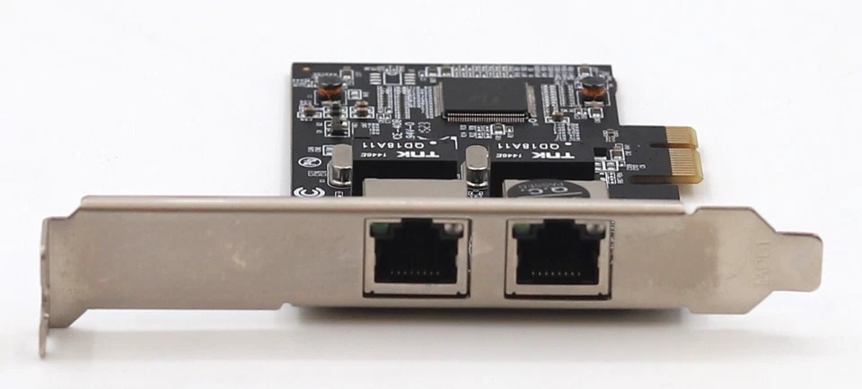 Rosewill Dual-Port Gigabit PCIe Ethernet Network Card P/N: PN408111GX2A Tested - Image 3 of 4