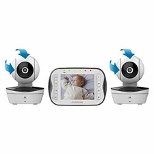 Motorola Digital Baby Monitor MBP43S with 2.8" Color Screen - Dual Camera