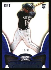 Christin Stewart /98 RC 2019 Panini Certified Blue #27  Baseball Card