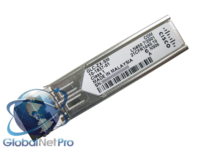 GENUINE CISCO GLC-ZX-SM - GE SFP LC connector ZX - LIFETIME