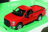 Ford F 150 Regular Cab 2015 Rot 1:24 Welly Modellauto