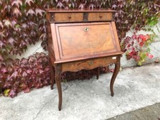 Scrittoio a Ribalta in Mogano Carlo X - Restaurato (in corso d'opera)