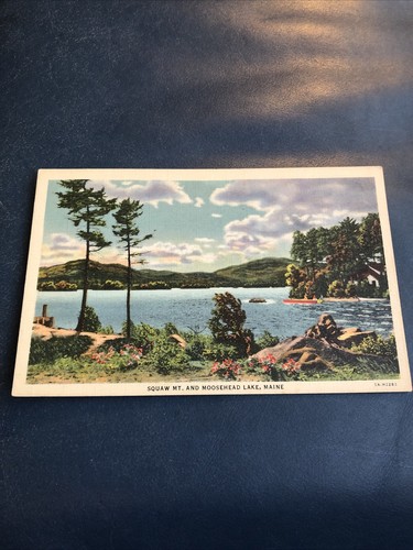 Sqaw Mt. Und Moosehead Lake, Maine Postkarte - Bild 1 von 2