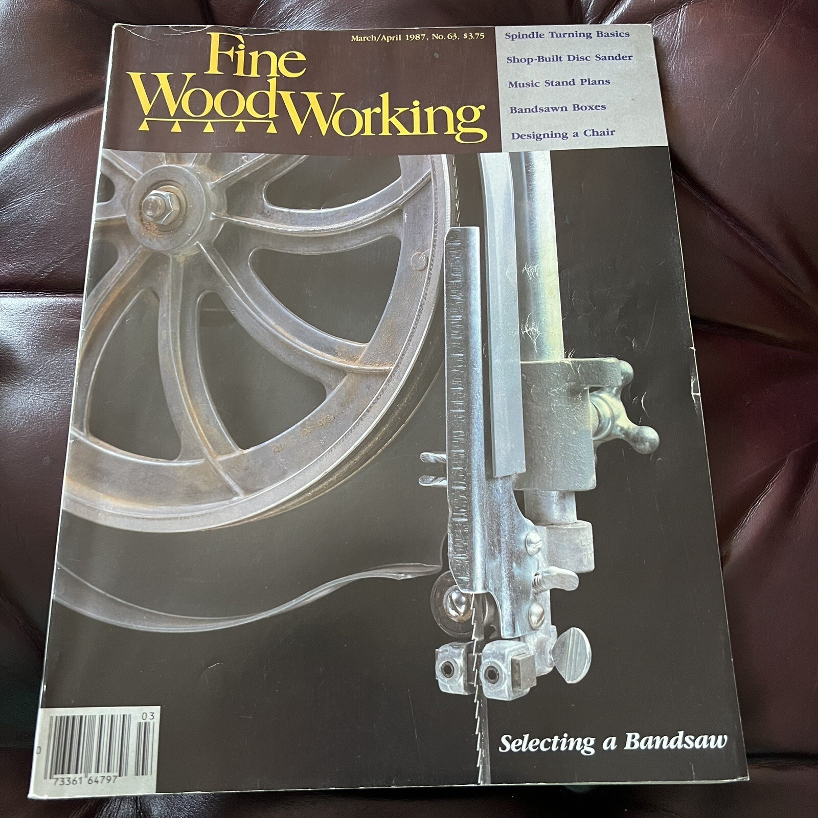 Fine Wood Working Magazine March April 1987 Selecting a Bandsaw Spindle
