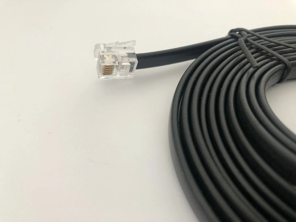 THRUSTMASTER T300 WHEEL TO PEDAL BLACK DATA CABLE - VARIOUS CABLE LENGTH - Image 3 of 4