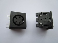 80 pcs Circular DIN Jack Female S Terminal 4 pin PCB Mount Connector New