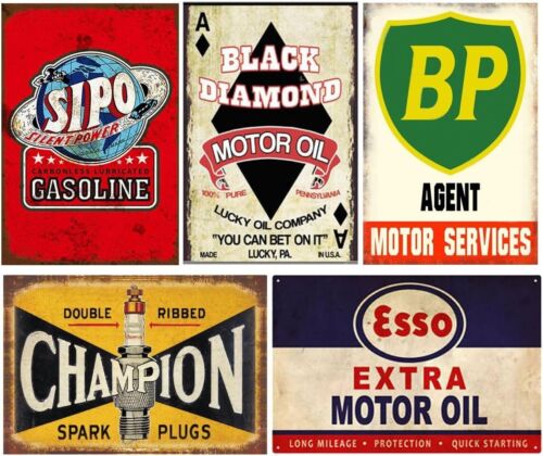 Retro 8x12 Inch Tin Sign Pack - 35 Pieces for Home and Business Decoration - Picture 8 of 11