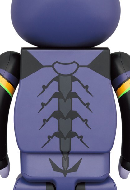 その他 MEDICOM TOY - Bearbrick Evangelion Unit 13 Evangelion Eva 13 New Paint Bearbrick 400% & 100% 2 Pack