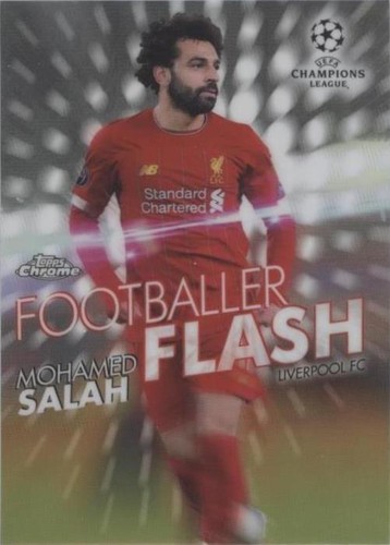 Mohamed Salah 2024-25 Topps Merlin UEFA #11 Liverpool FC Soccer