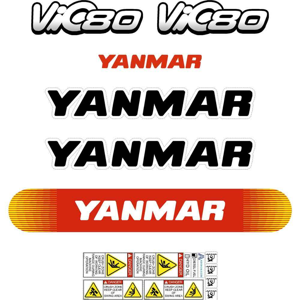 YANMAR VIO80 ミニカー 赤/黒 Amazon.co.jp: YANMAR ヤンマー Vio80 ミニチュア重機 1 32