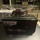 Hot Wheels Redline Club RLC Exclusive 1/64 '32 Ford Deuce Coupe Car - Red