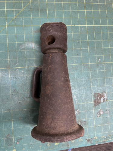 Antique CHAPMAN No 10 Pat Feb 22 1886 SCREW JACK RAILROAD HOUSE JACK 11" Tall