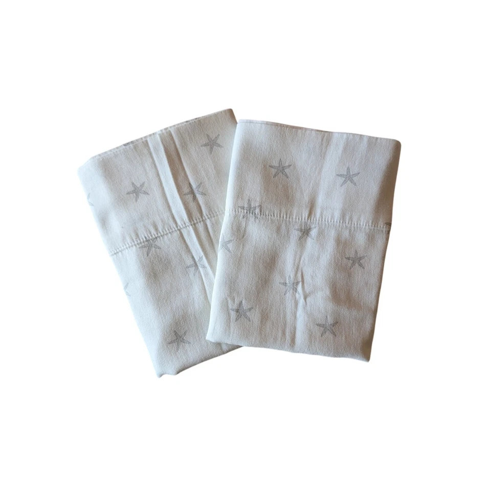 Par de fundas de almohada Coastal Collection estrellas de mar algodón playa océano decoración costera Foto 2 de 4