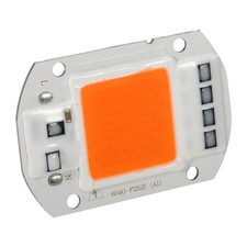 1Pc 50W Full Spectrum Warm/White Led COB Chip Grow Light Growth Lamp Garden