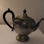 F. M. Rowntree EP on Copper Silverplate Teapot/Coffee Pot with Lid — photo 4