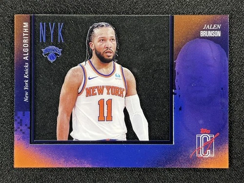 2025 Topps Signature Jalen Brunson Base (RAW)