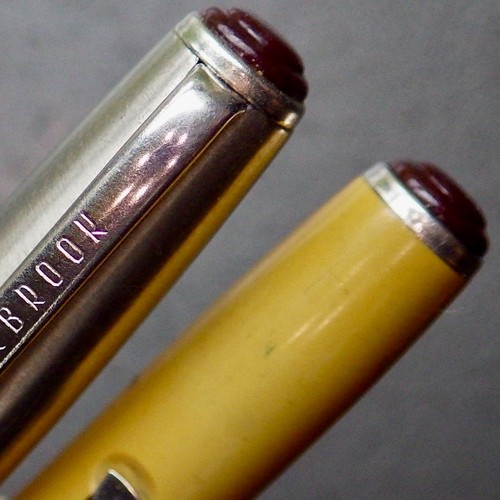 Pluma Estilográfica ESTERBROOK DELUXE SM Reparada•Palanca•2 Joyas•Nueva 2556 F Nueva en Caja - Imagen 3 de 8