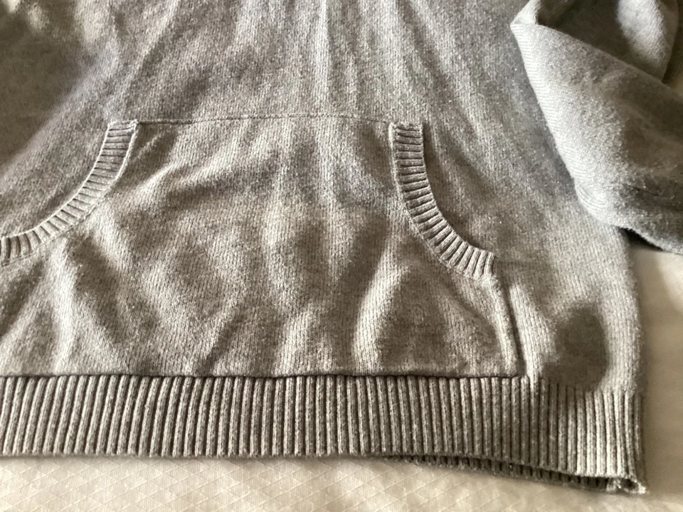 janie and jack niños gris suéter con capucha talla 16 pero se adapta mejor como un 14 a 16 Foto 2 de 4